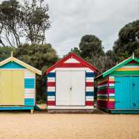 Iconic Bathing Boxes Brighton Beach