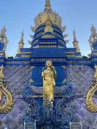 Blue Temple : A Burst of Color and Serenity