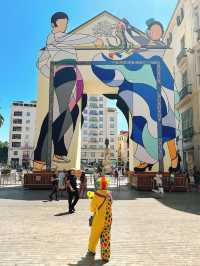 A walk in Malaga city center 🇪🇸