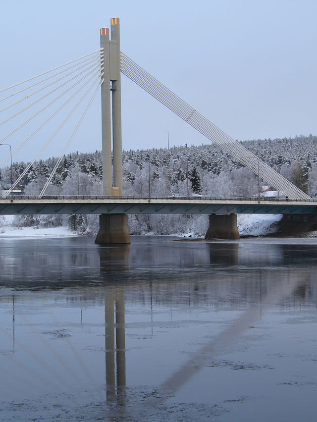 -13 degrees in Rovaniemi 