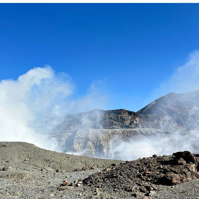 Into the Abyss: Nakadake Crater, a Fiery Encounter