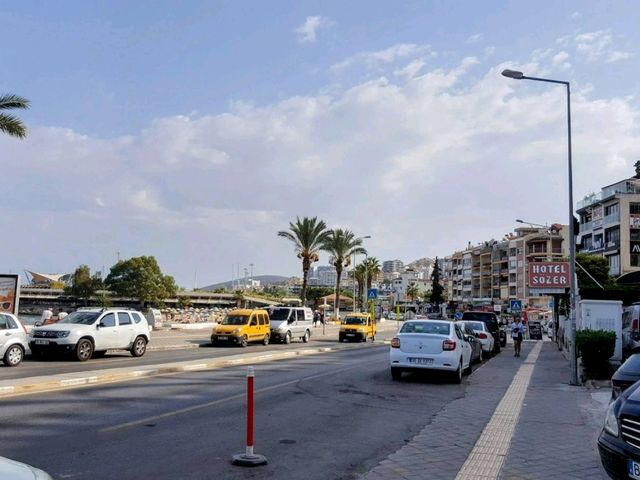 Charming coastal town of Kusadasi, Turkiye