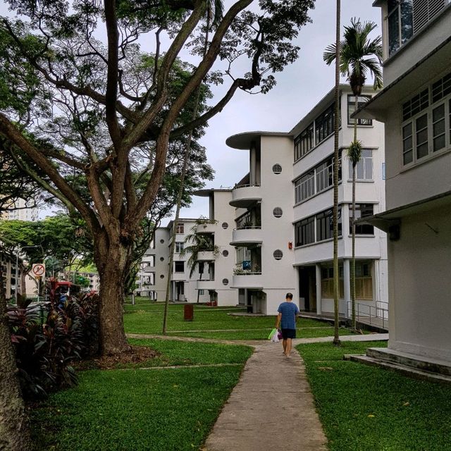 Tiong Bahru's Art Deco Buildings & Heritage Murals