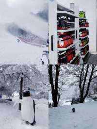 西安人家門口的高山雪場。