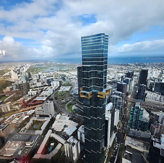 Souring Above Melbourne's Skydeck