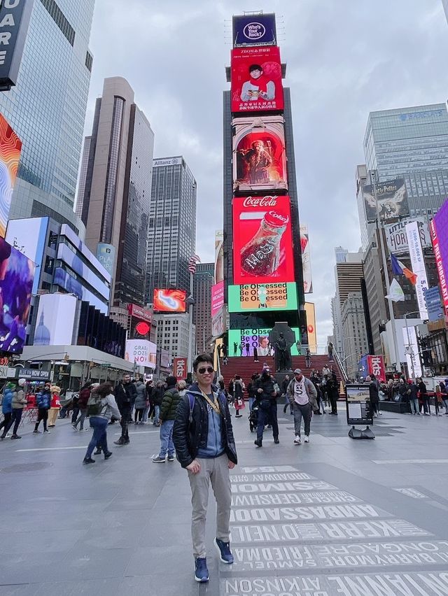 Times Square！紐約熱門地標時代廣場