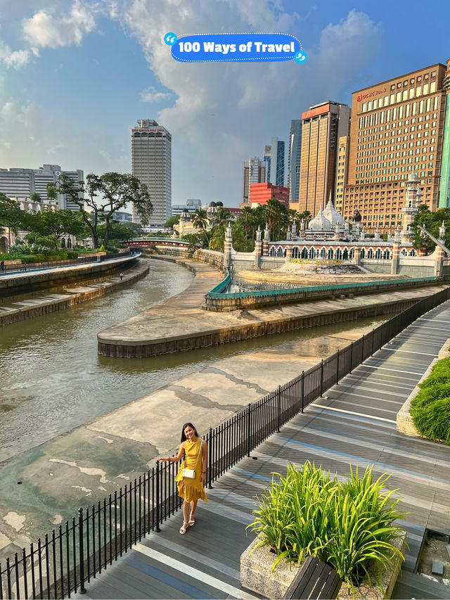 Cityscape Serenity at Kuala Lumpur's River of Life