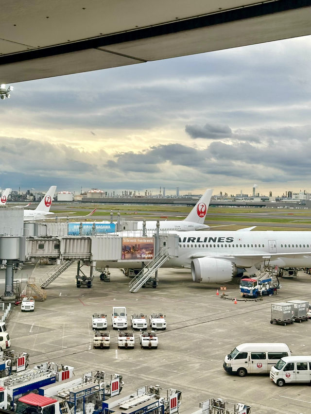 📍JALサクララウンジ/羽田空港