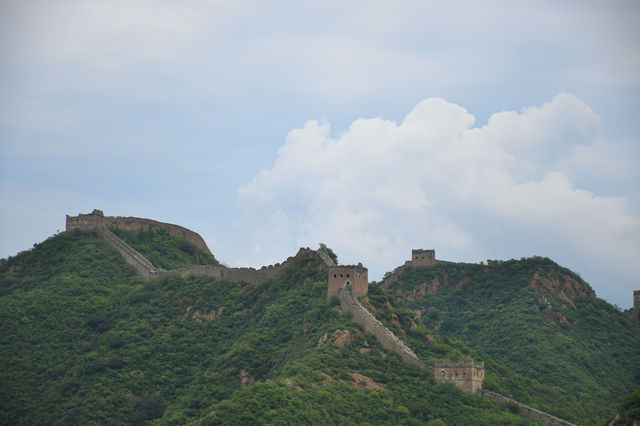 萬里長城，金山獨秀