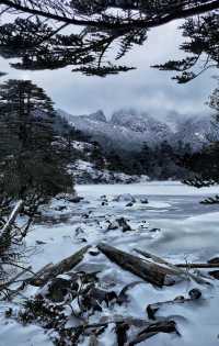 雪後的螺髻山，依然美得令人讚嘆