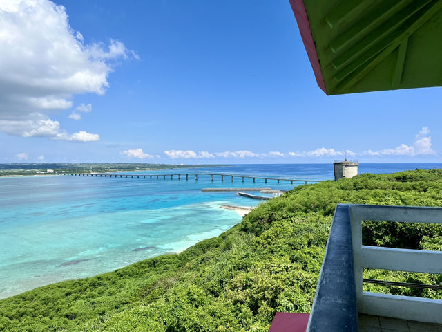 【沖縄・来間島】絶好のオーシャンビュースポット🏝️