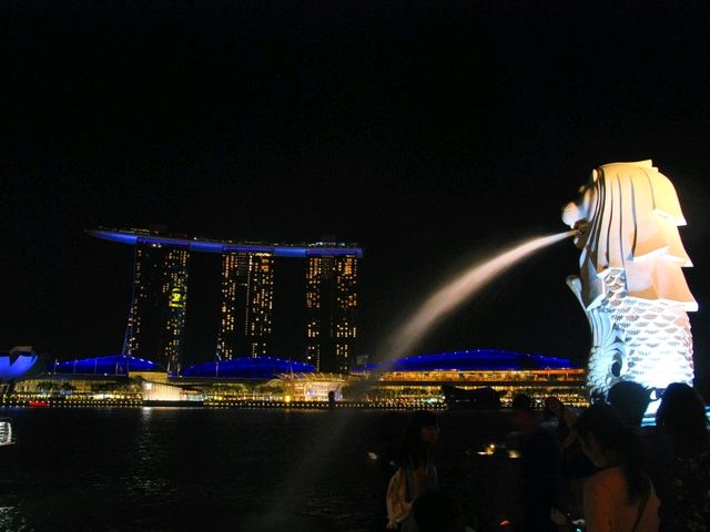 ชมแสงสีเสียง Marina Bay Sands Singapore 