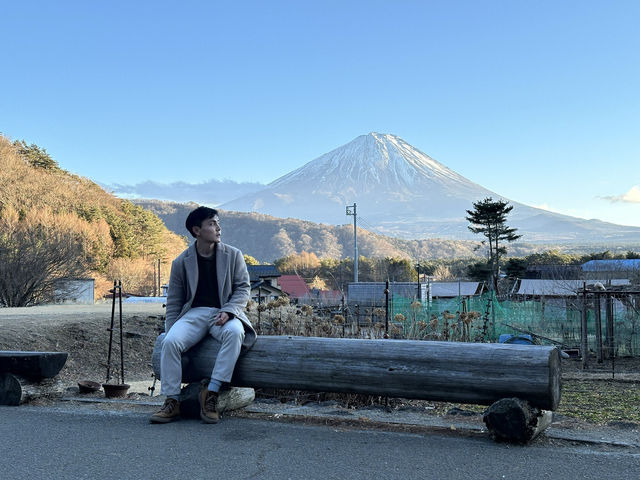 You can see Mt Fuji in December everyday till you get bored 👀