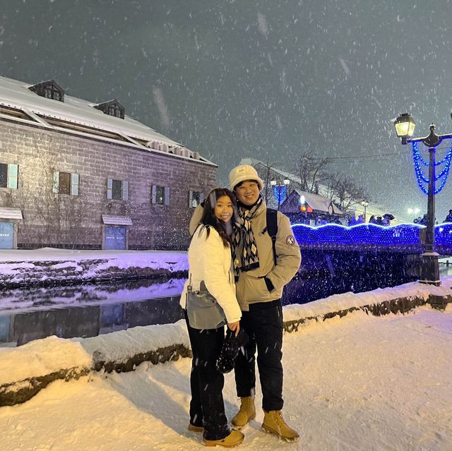 Romantic Stroll at Otaru Canal