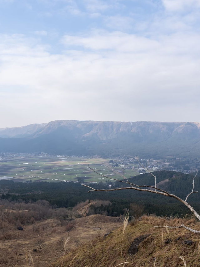 【熊本県/阿蘇市】阿蘇を一望する無料の絶景スポット