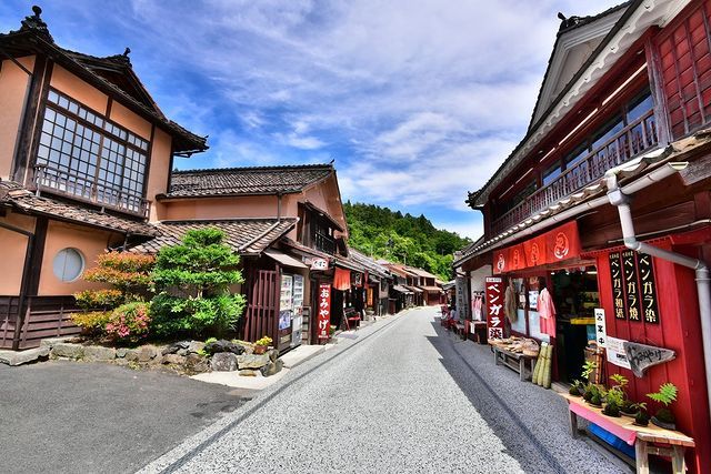 Pretty little town on the famous Kiso Road