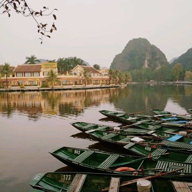 Morning Magic by the lake of Tam Coc