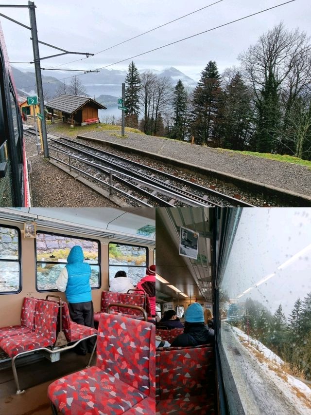 🇨🇭 Scenic Ride from Mount Rigi to Vitznau