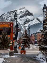 A  Walking Guide to Banff Town in Christmas 