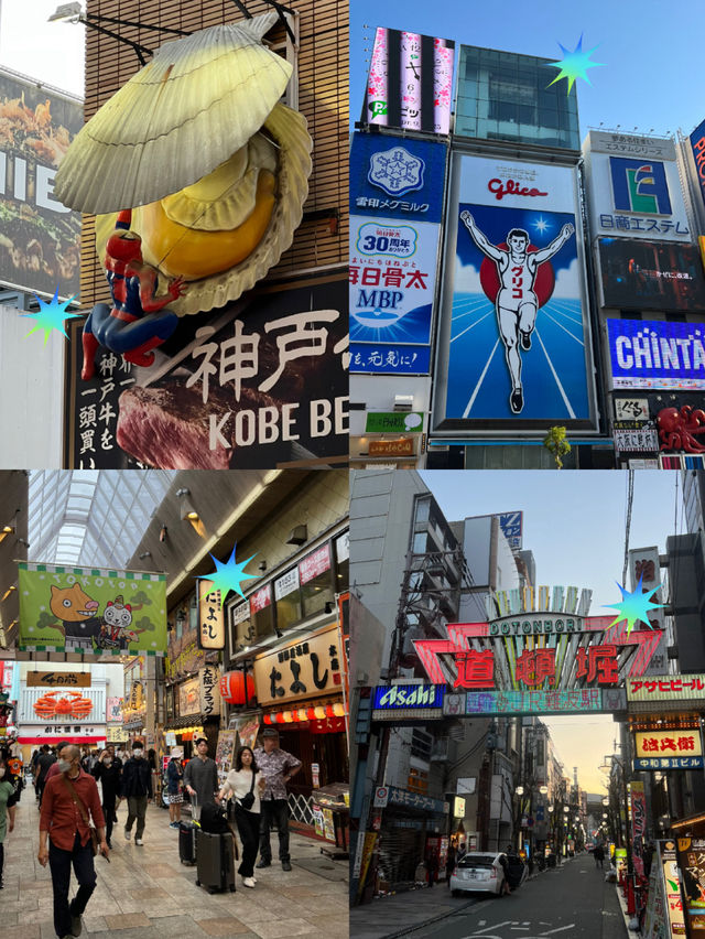 The Iconic Dotonbori in Osaka, Japan 🇯🇵