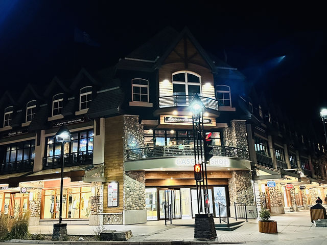 Banff Downtown at Night