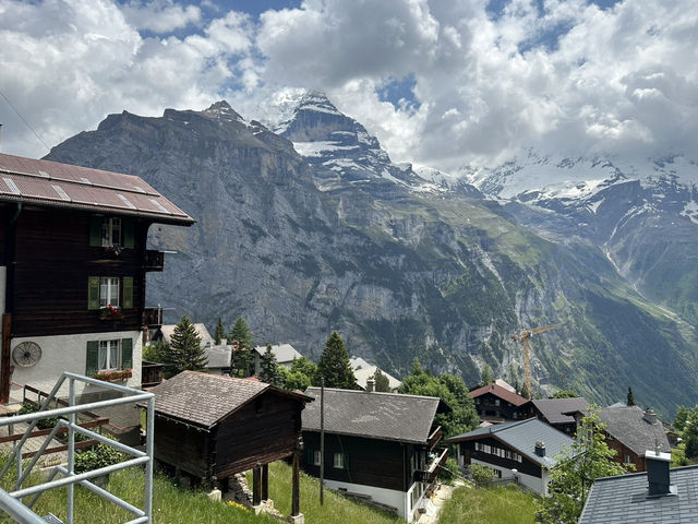 Picturesque mountain village