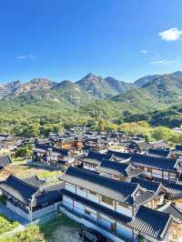 ソウル郊外の絶景韓屋カフェ🍡1인1잔🫖