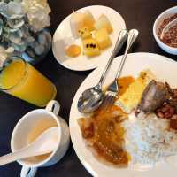 BREAKFAST spread @ Forest City Marina Resort