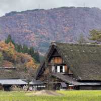 Shirakawa-go in autumn