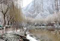 甘谷：一個雪景美如畫的小城