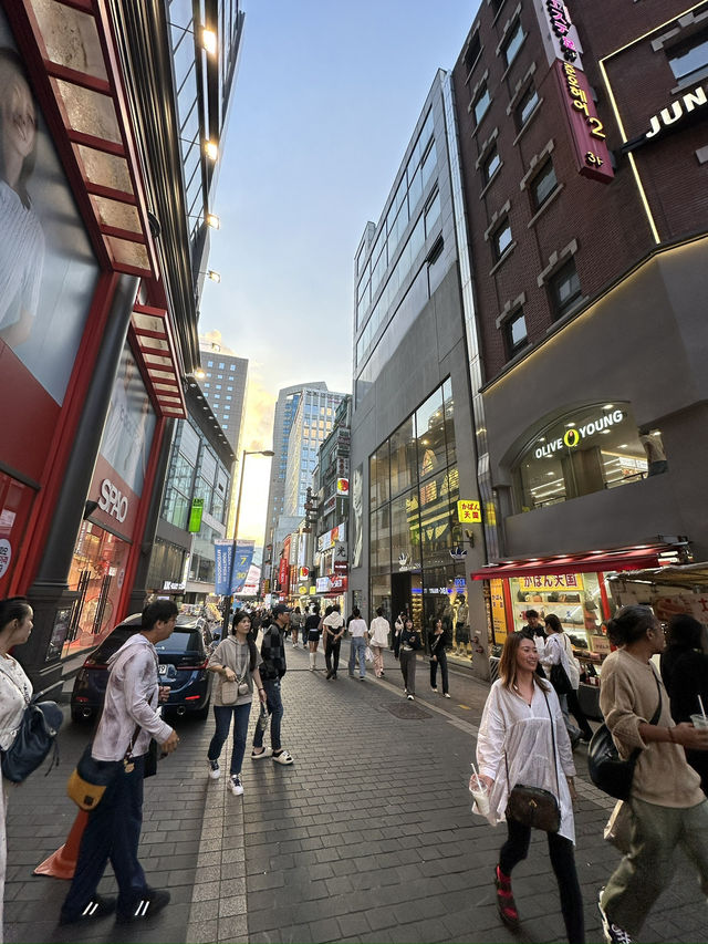 All the neon signs at Myeong-dong