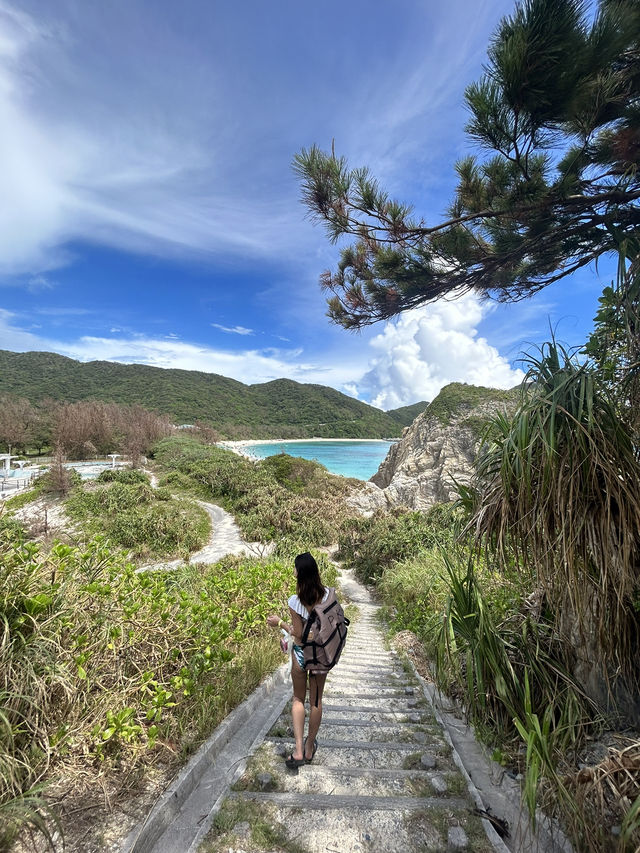 【渡嘉敷】驚くほど透明な海で癒しのひとときを🏝️