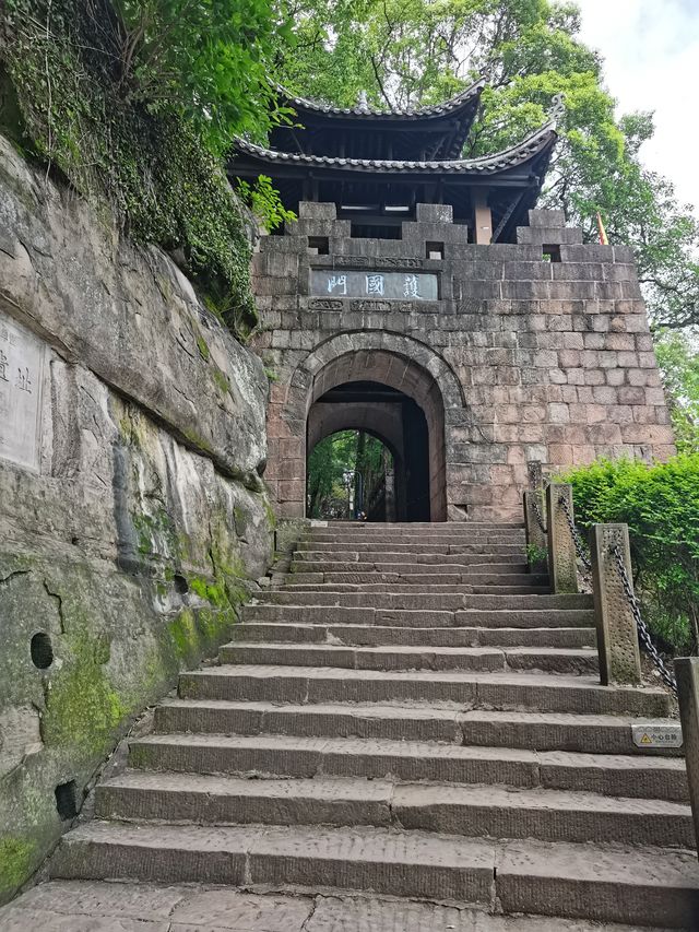 重慶合川釣魚城。