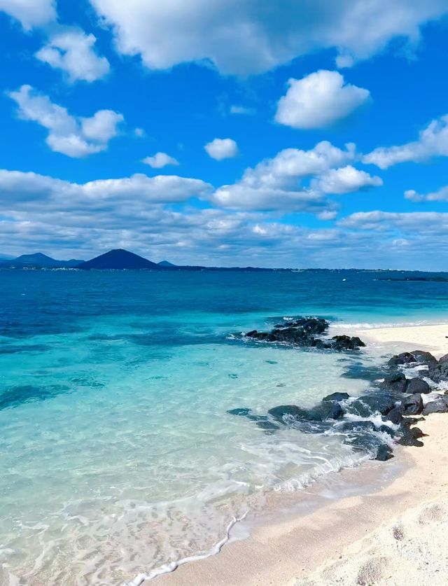 美麗嘅海邊景色~濟州島~