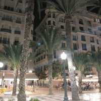 Walking at Alicante marina