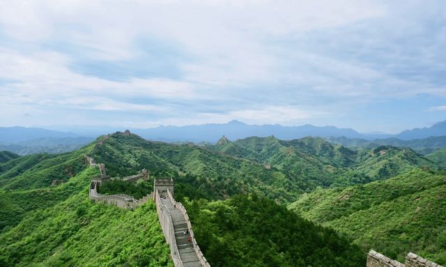 金山嶺長城獨具建築美學的邊防要塞