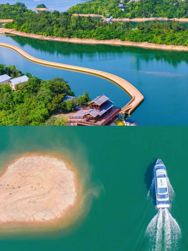 蜿蜒的金龍橋，湛藍的西海水，直到我去了……