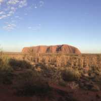 Uluru at dawn 