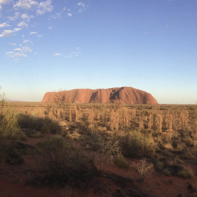 Uluru at dawn 