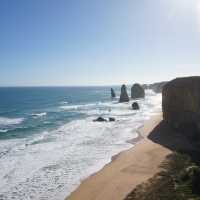 The great ocean road to 12 apostle