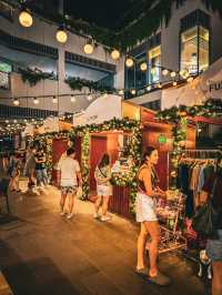 Christmas Decorations at One Holland Village Mall