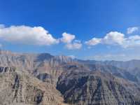 The longest zipline at Jebel jais, UAE