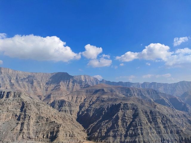 The longest zipline at Jebel jais, UAE