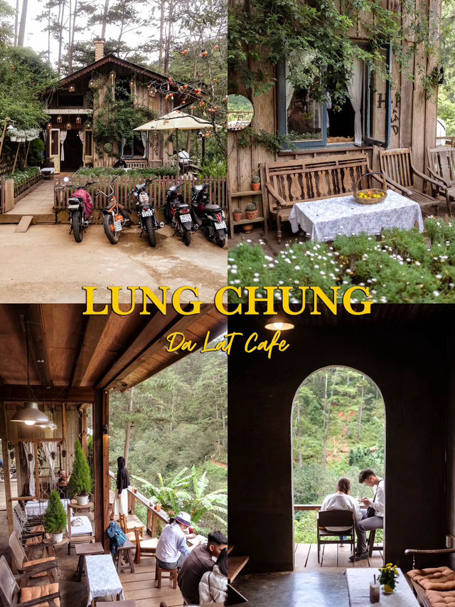 Lung Chung Da Lat คาเฟ่บ้านไม้กลางหุบเขา 🏠🌲