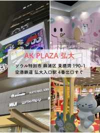 【弘大】トレンド集結！困ったらここに🏢AKPLAZA弘大