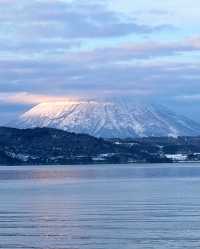 北海道洞爺湖冬天美如畫