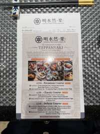 Celebrated my birthday at an award-winning teppanyaki restaurant from Taiwan MinsuizenRaku 