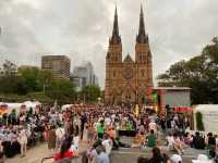 Don't Arrive Too Early for St Mary Cathedral's Light Show in Sydney