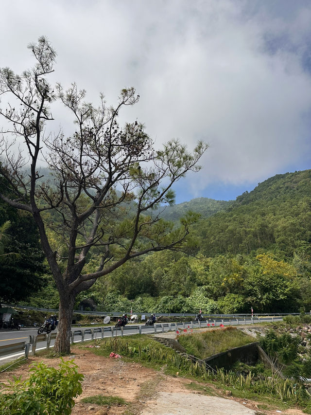 Absolutely scenic road nearby Danang 