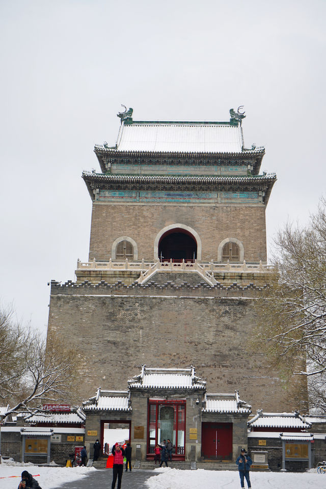 獨自出遊北京｜下雪後的鐘樓真的太美了（附攻略）